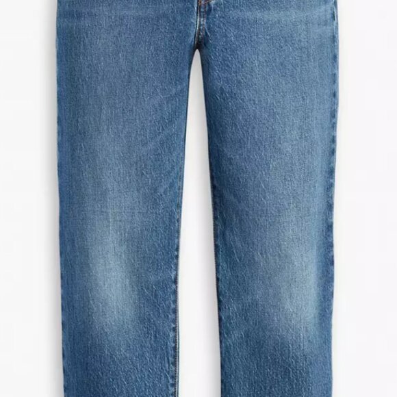Levi’s Wedgie Straight Fit Blue Jeans - Picture 2 of 8